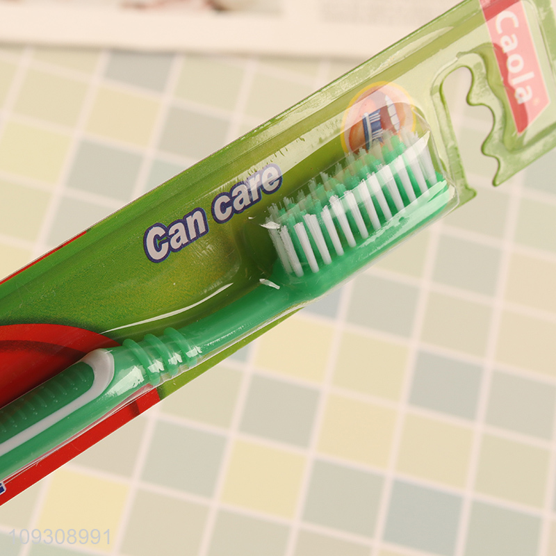 China supplier soft bristle adult toothbrush for teeth cleaning