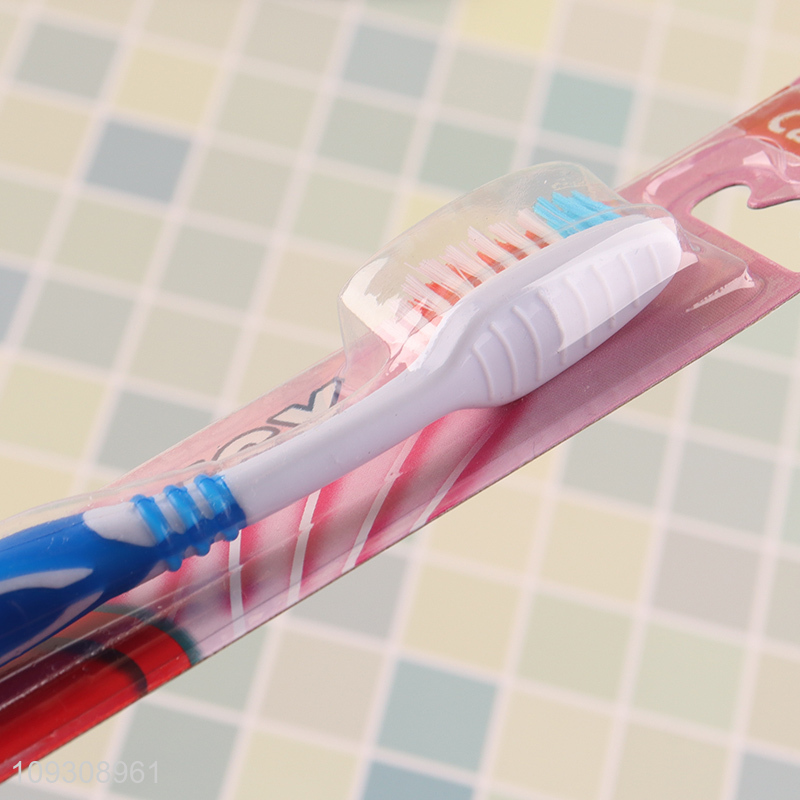 Hot selling soft bristle adult toothbrush wholesale