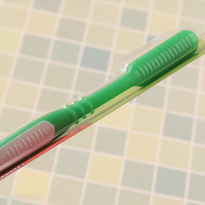 China supplier soft bristle adult toothbrush for teeth cleaning