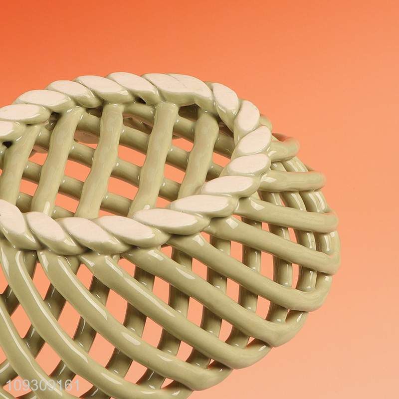 Most popular ceramic storage basket fruits basket