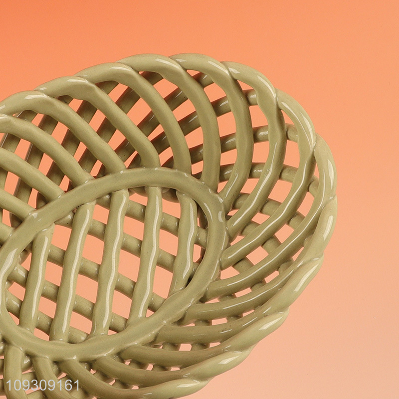 Most popular ceramic storage basket fruits basket