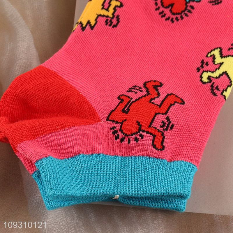 China factory summer fashion cotton socks women ankle socks