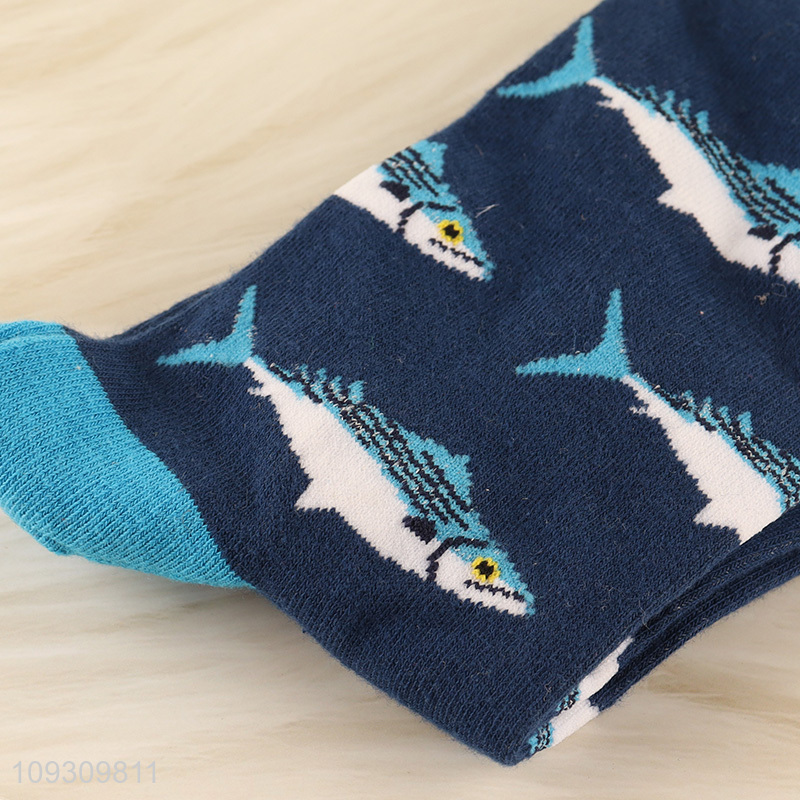 Most popular winter cotton socks women crew socks