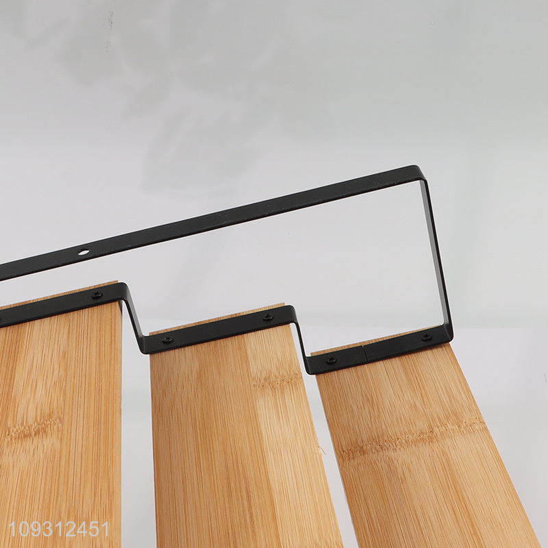Factory wholesale wooden home kitchen seasoning rack