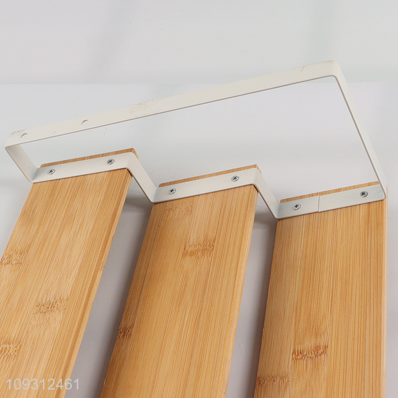 Good sale multi-layer wooden kitchen seasoning rack