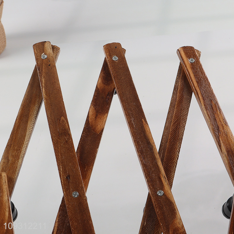 Popular products wooden expandable coat hanger for sale