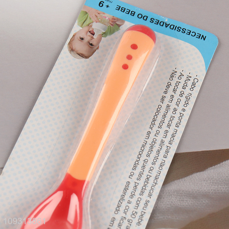 Good selling non-toxic tpr baby spoon for tableware