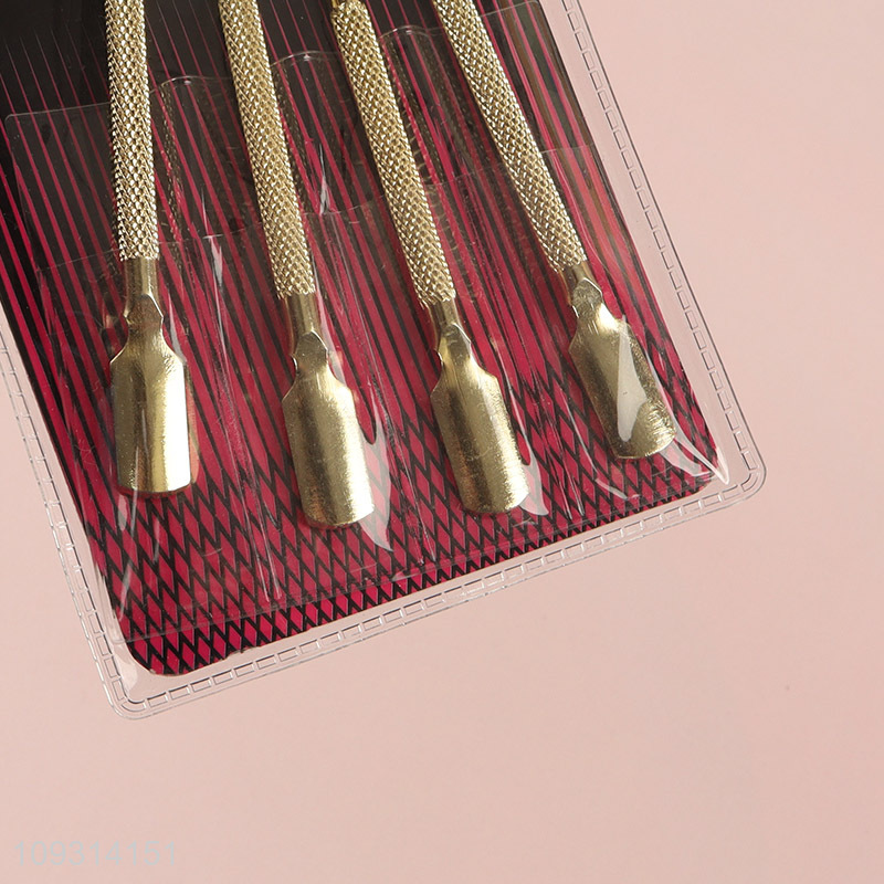 China supplier 4pcs dead skin remover nail care kit