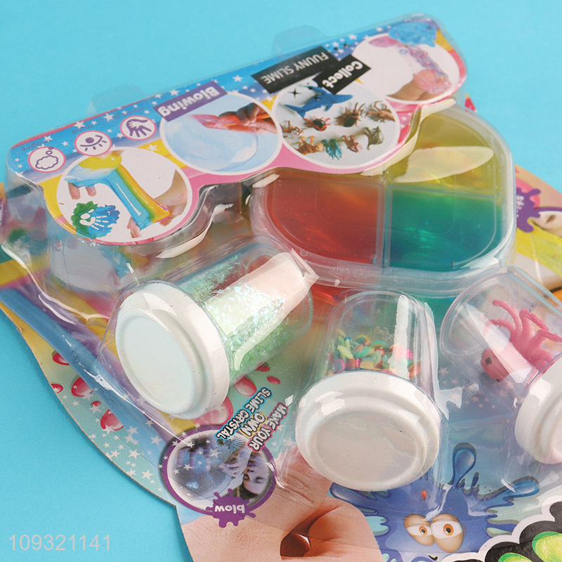 Most popular diy magic slime crystal slime toys for kids