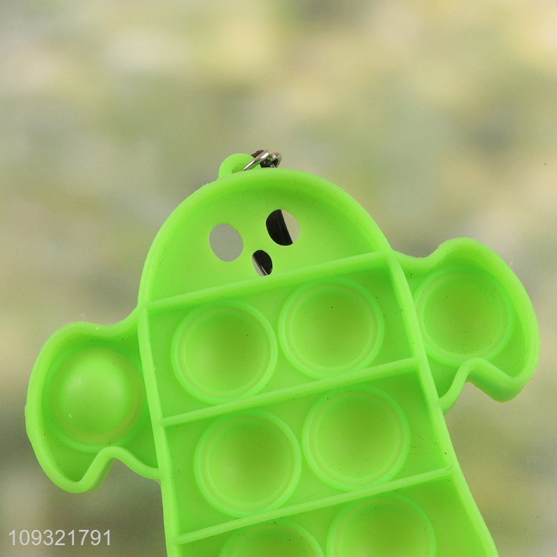 Hot items portable push pop bubble keychain toys