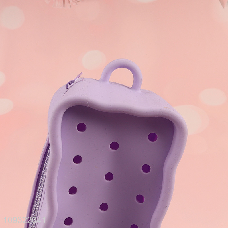 Good selling silicone pencil bag for stationery