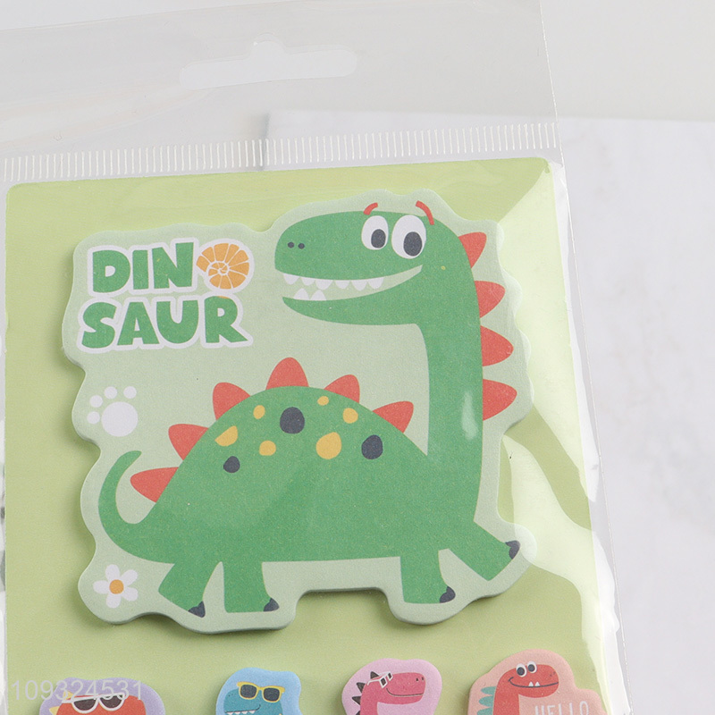 Good sale dinosaur self-adhesive sticky notes post-it notes