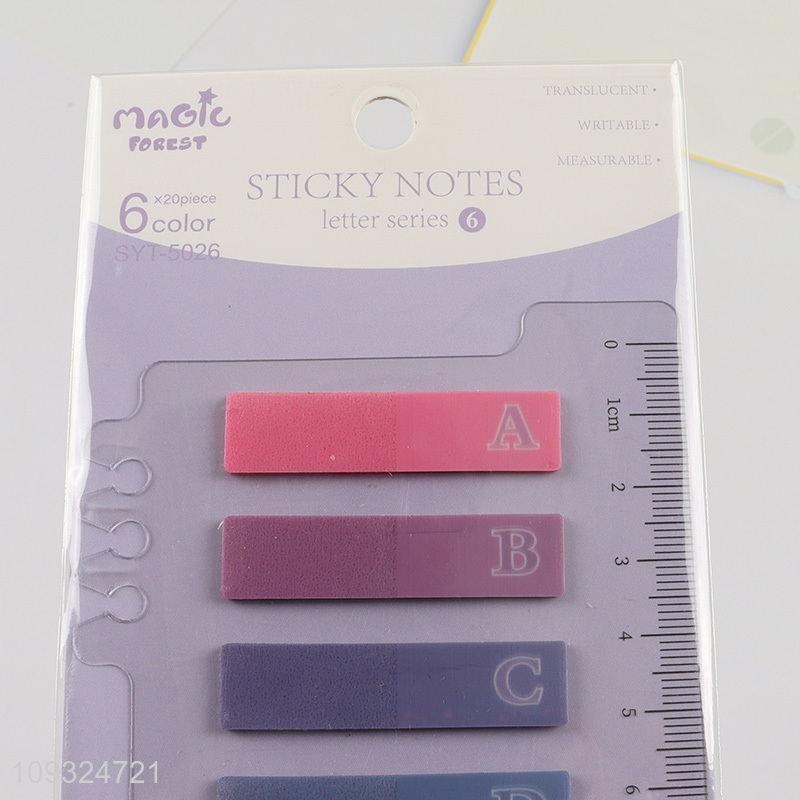 Best selling waterproof index tabs index sticky notes