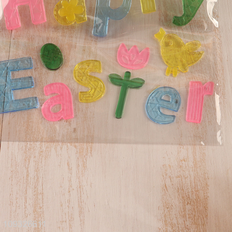 Factory price Easter window decoration window sticker