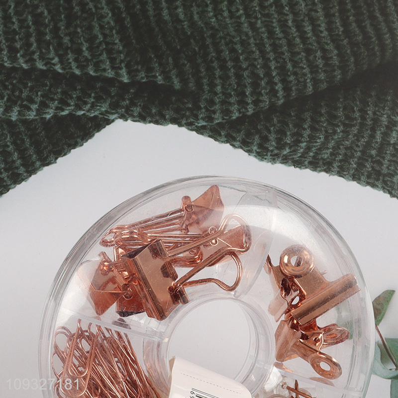 Hot selling school office paper clips set
