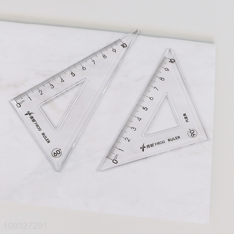 China wholesale cartoon plastic ruler set