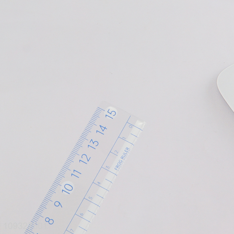 Hot items non-slip plastic stationery ruler for sale