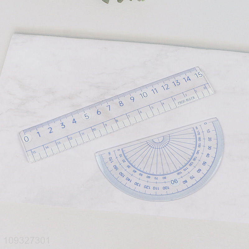 Top products non-slip plastic ruler set
