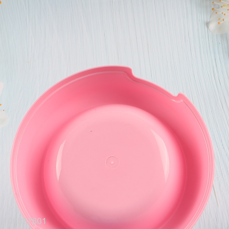 Hot products non-slip plastic pet bowl pet feeder