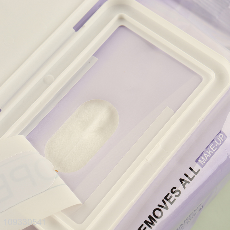 Good selling deep cleaning makeup removal wipes