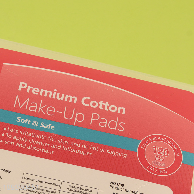 Low price disposable cotton pad makeup cotton