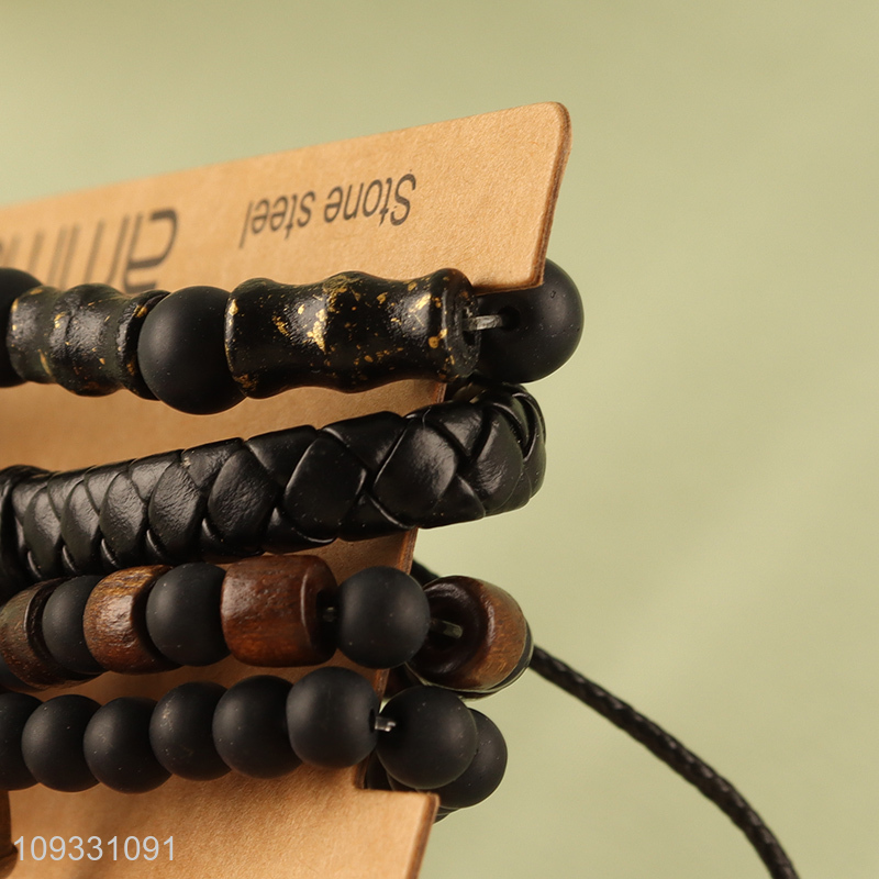 Low price fashion jewelry beads bracelet for gifts