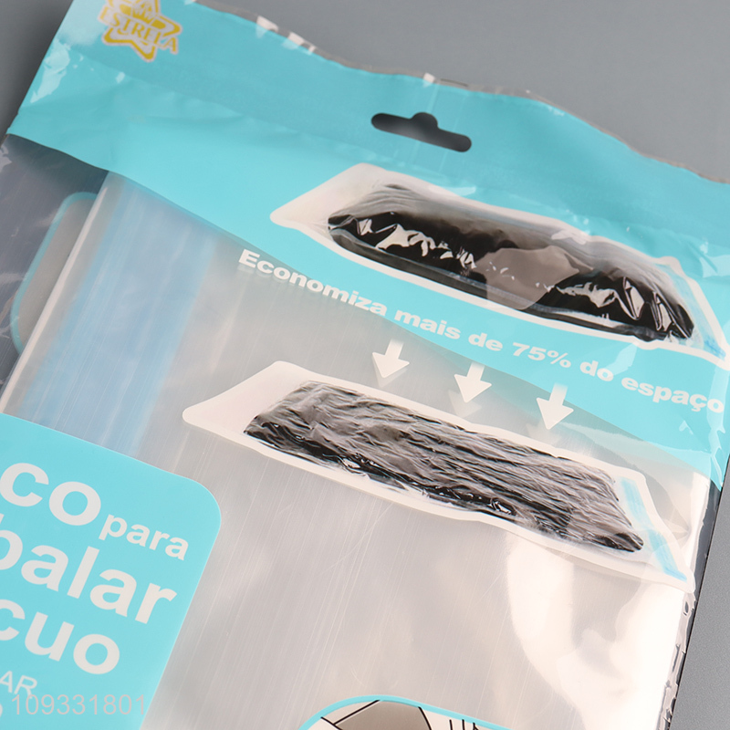 Low price hand rolled vacuum compression bag