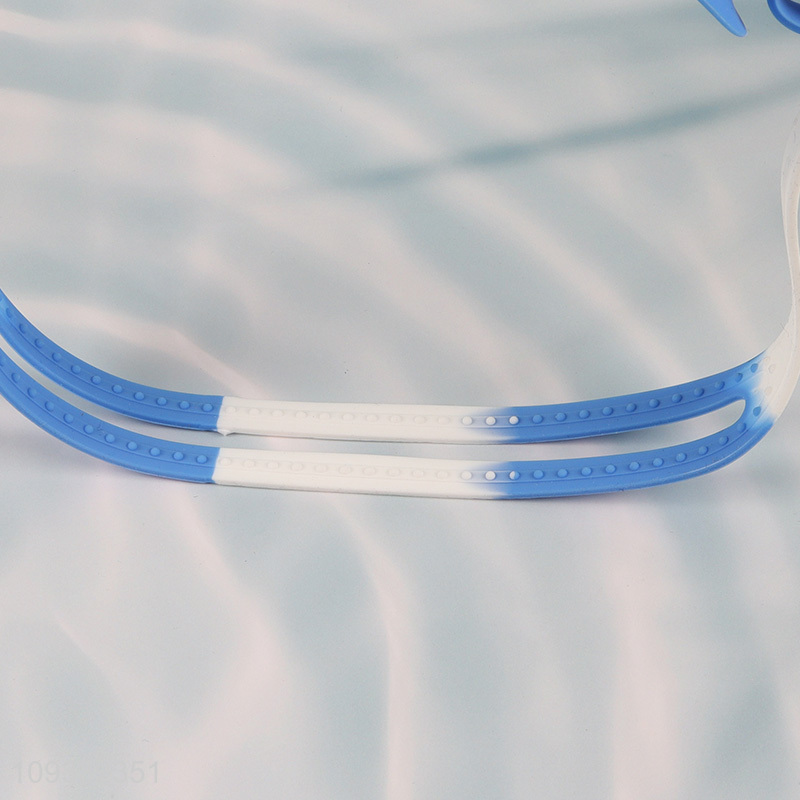 Hot products multicolor adjustable swimming goggles