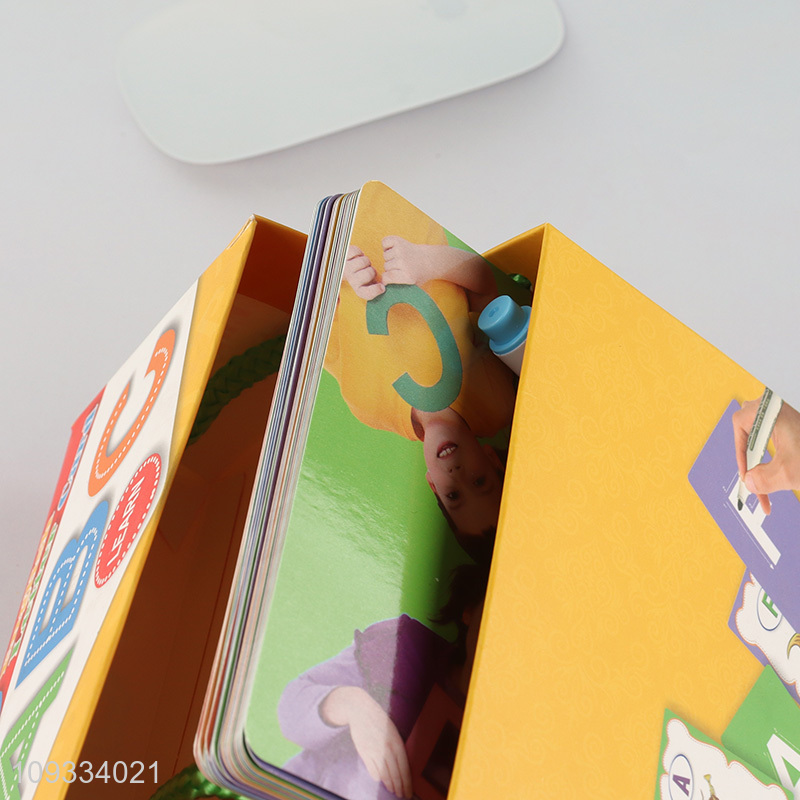 Good selling children learning English letter card