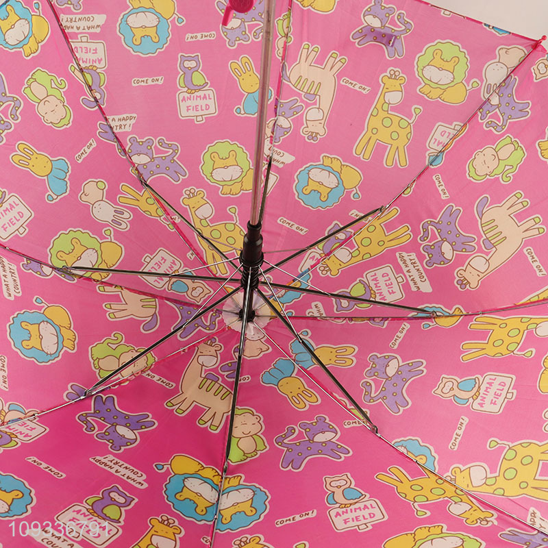 Top products cartoon kids windproof umbrella rain umbrella