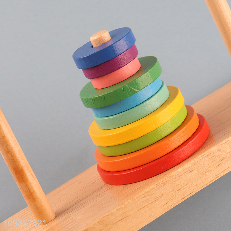 Top products children rainbow tower toys