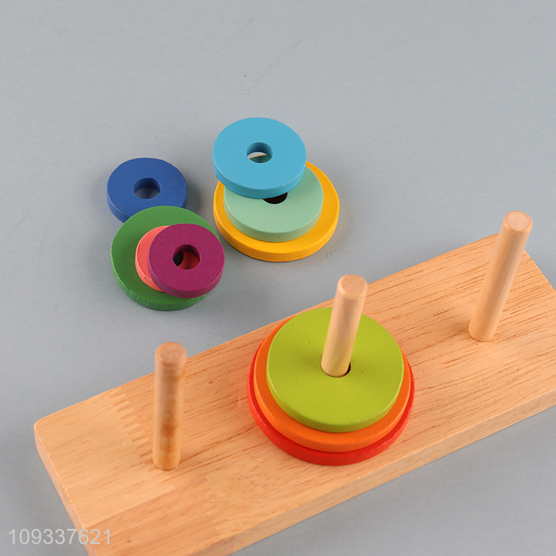 Top products children rainbow tower toys