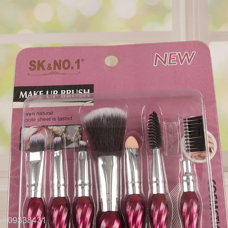 Top products soft bristle cosmetic brush set