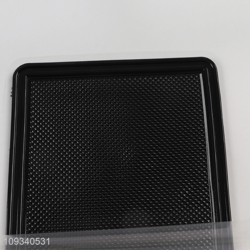 Factory supply black car interior accessories non-slip mat