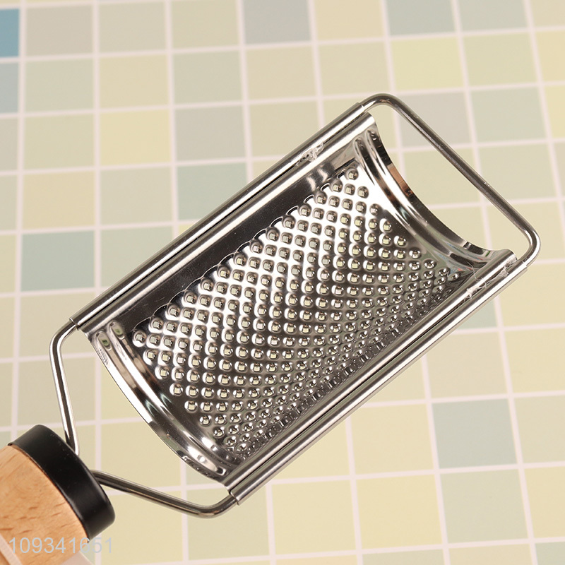 Best sale wooden handle kitchen gadget vegetable grater