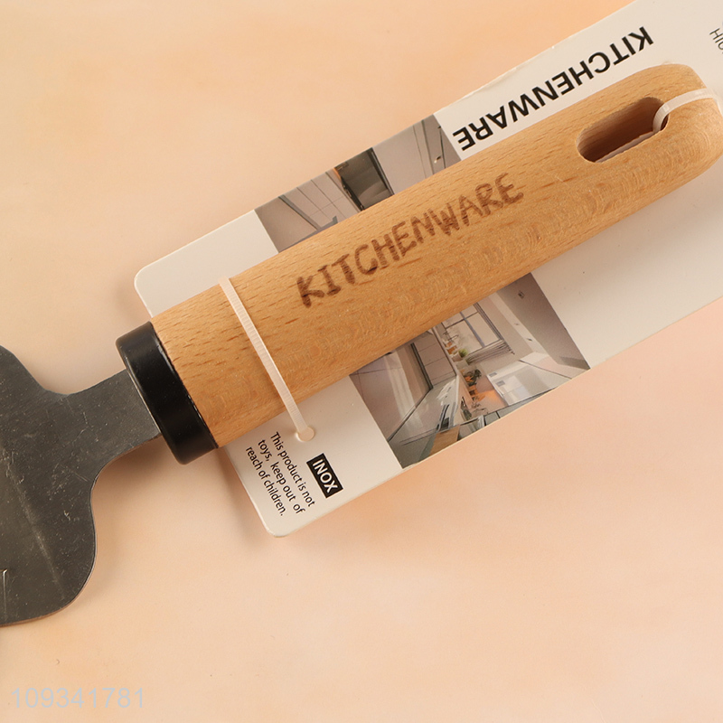 Most popular wooden handle pizza wheel pizza spatula