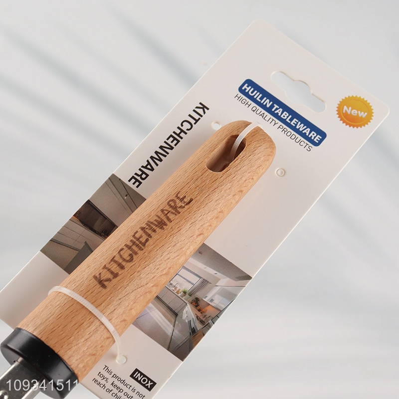 Popular products ice cream scoop with wooden handle