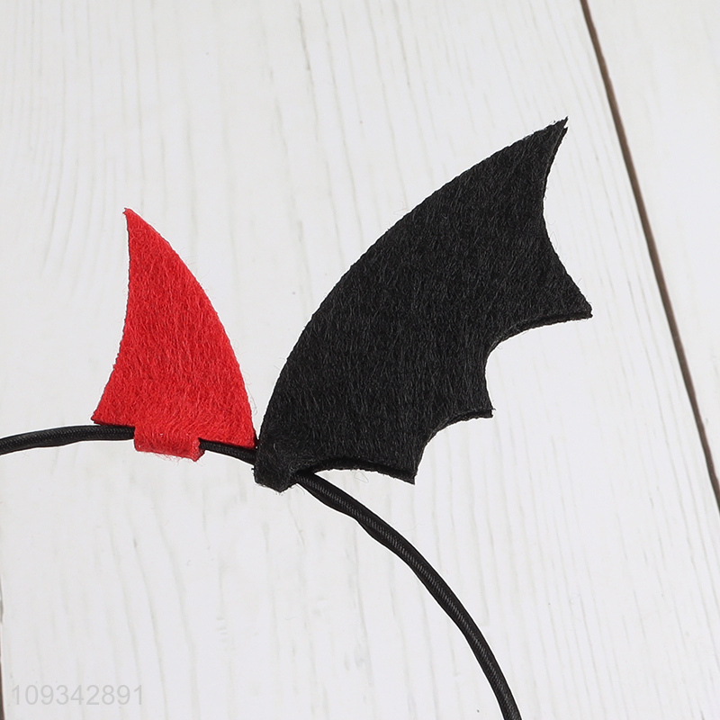 China factory halloween felt headband hair hoop