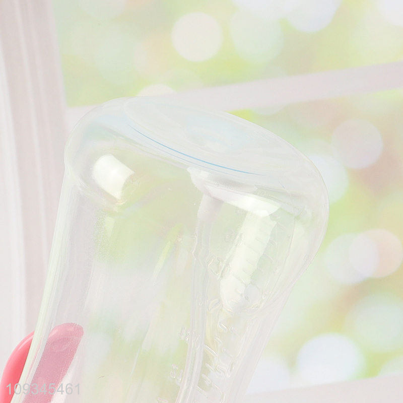 Hot items baby bottle milk bottle with handle