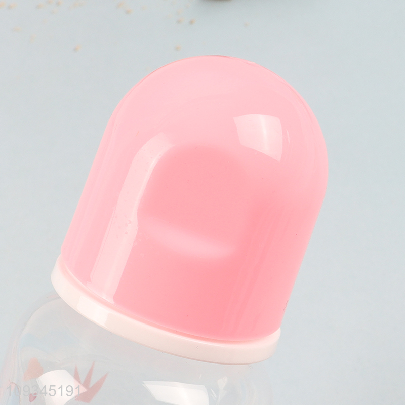 Hot sale cartoon printed baby bottle feeding bottle