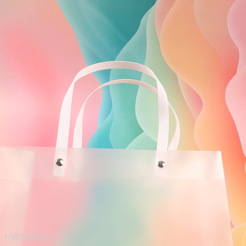 Online wholesale transparent gifts packaging bag paper bag