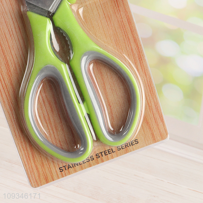 Yiwu market stainless steel blade kitchen scissors