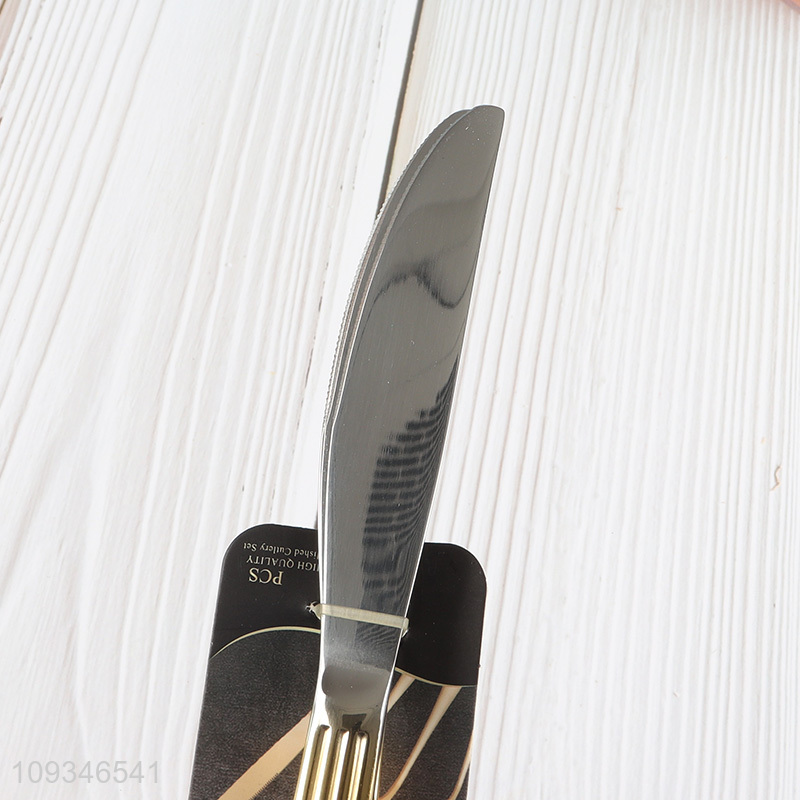 Factory supply 3pcs stainless steel dinner knife set