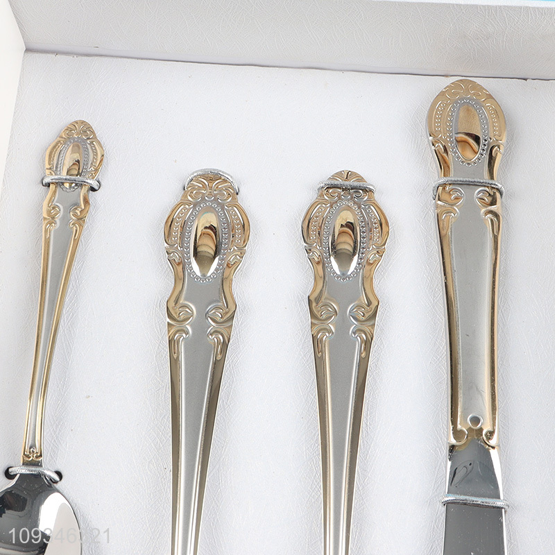 China products delicate design cutlery set tableware set