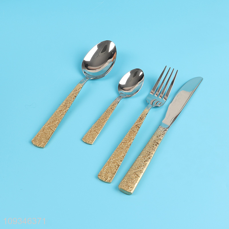 China supplier stainless steel cutlery set tableware set