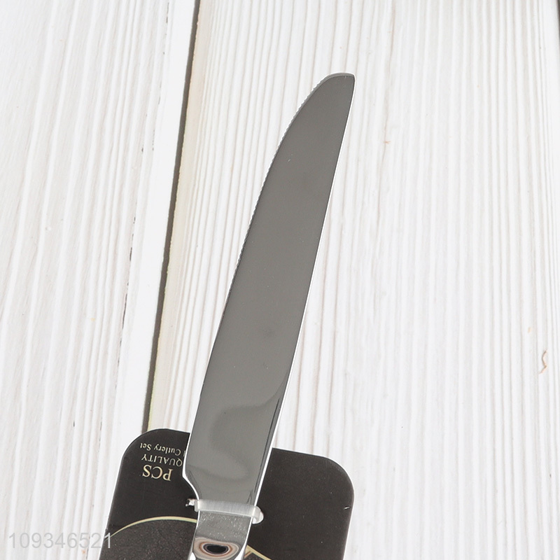 Good sale silver stainless steel cutlery dinner knife