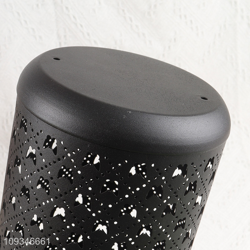 Top products decorative hollow solar garden lamp
