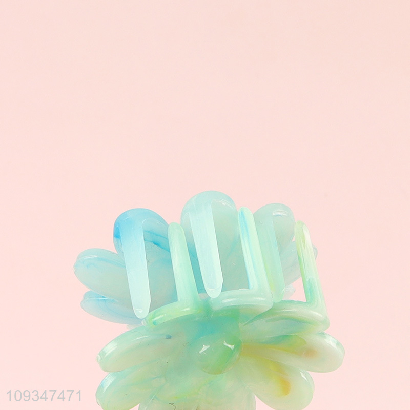 Hot sale flower shape hair claw clips hair accessories