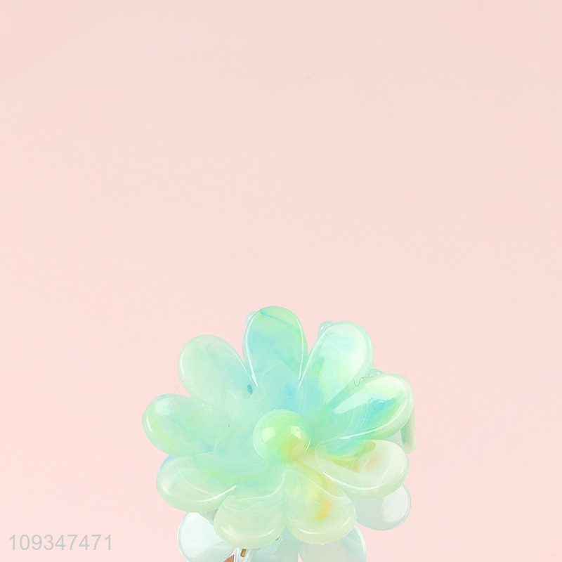 Hot sale flower shape hair claw clips hair accessories
