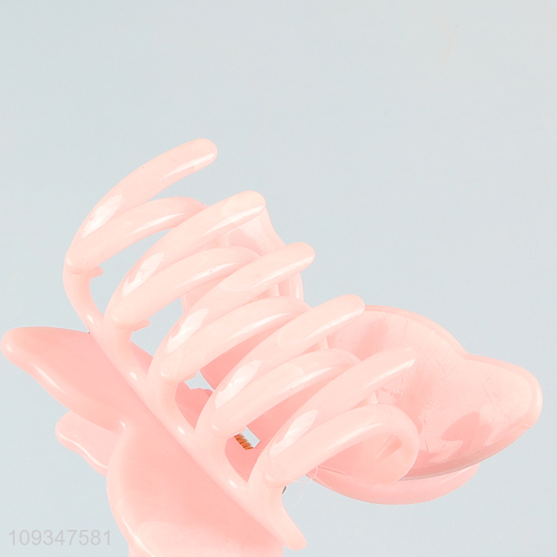 China wholesale butterfly shape hair claw clips hair accessories